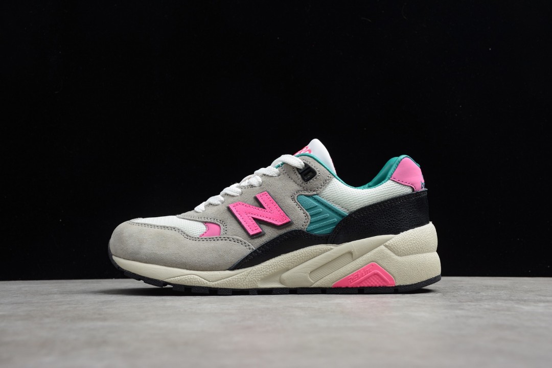 New Balance 580 Pink Grey Women s Fashion Footwear Sneakers on Carousell