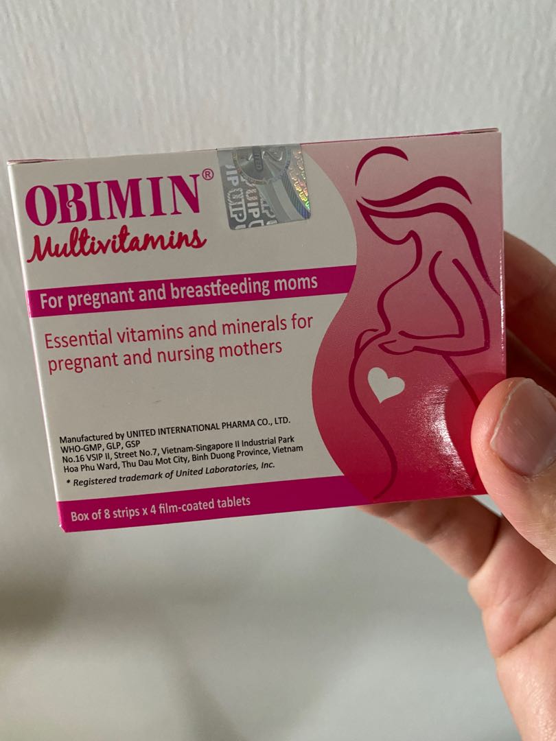 Obimin Multivitamins, Babies & Kids, Maternity Care on Carousell