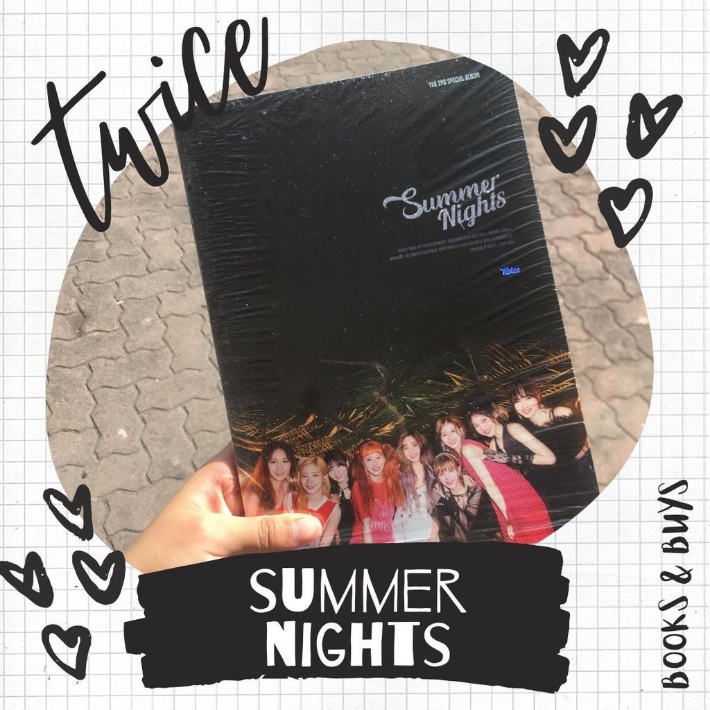On Hand Twice Summer Nights Album Sealed Unsealed Cod Official Dance The Night Away Hobbies Toys Memorabilia Collectibles K Wave On Carousell