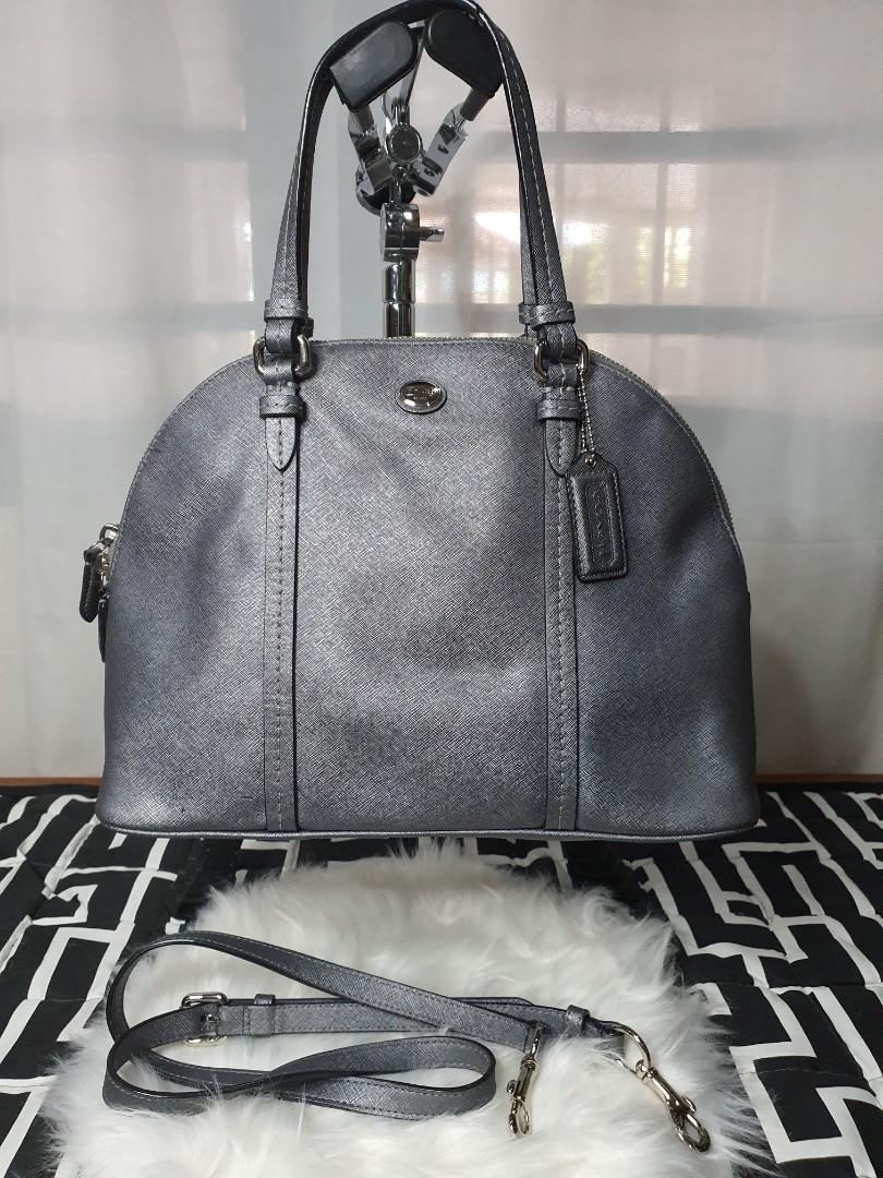 Coach peyton signature store cora domed satchel