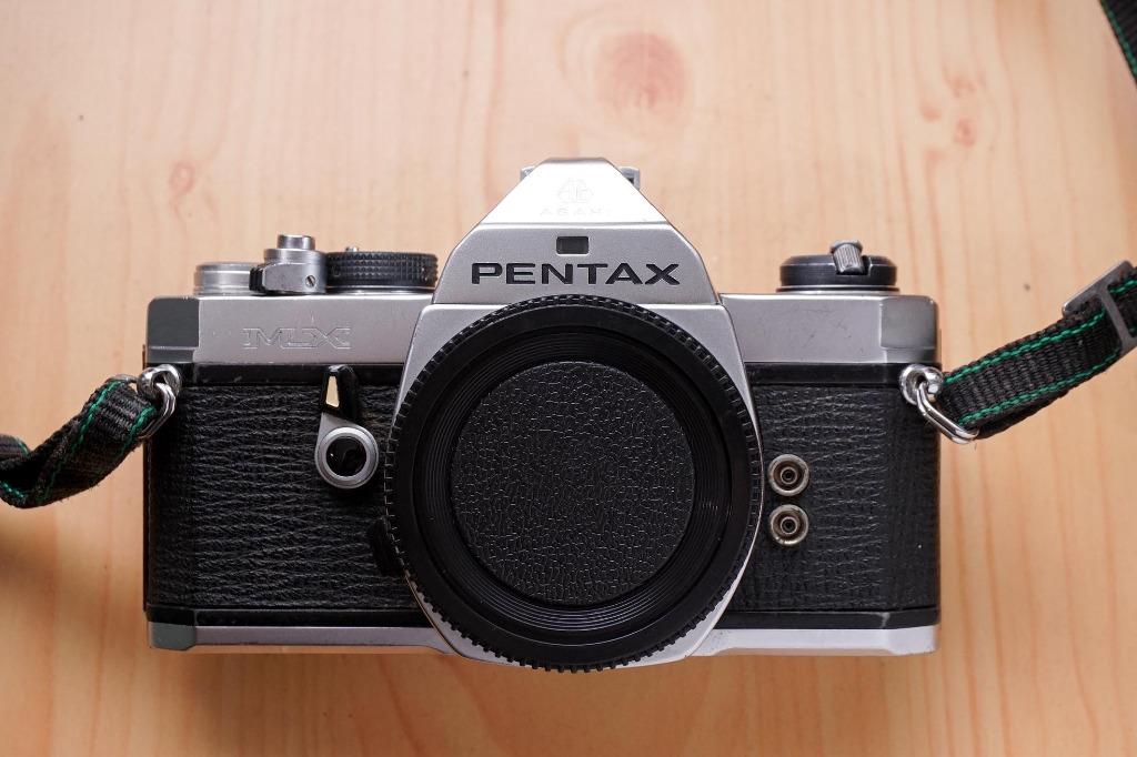 Pentax MX fully mechanical SLR vintage film camera, Photography