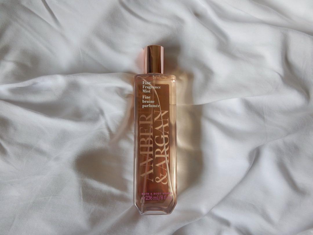 Amber and argan 2025 mist