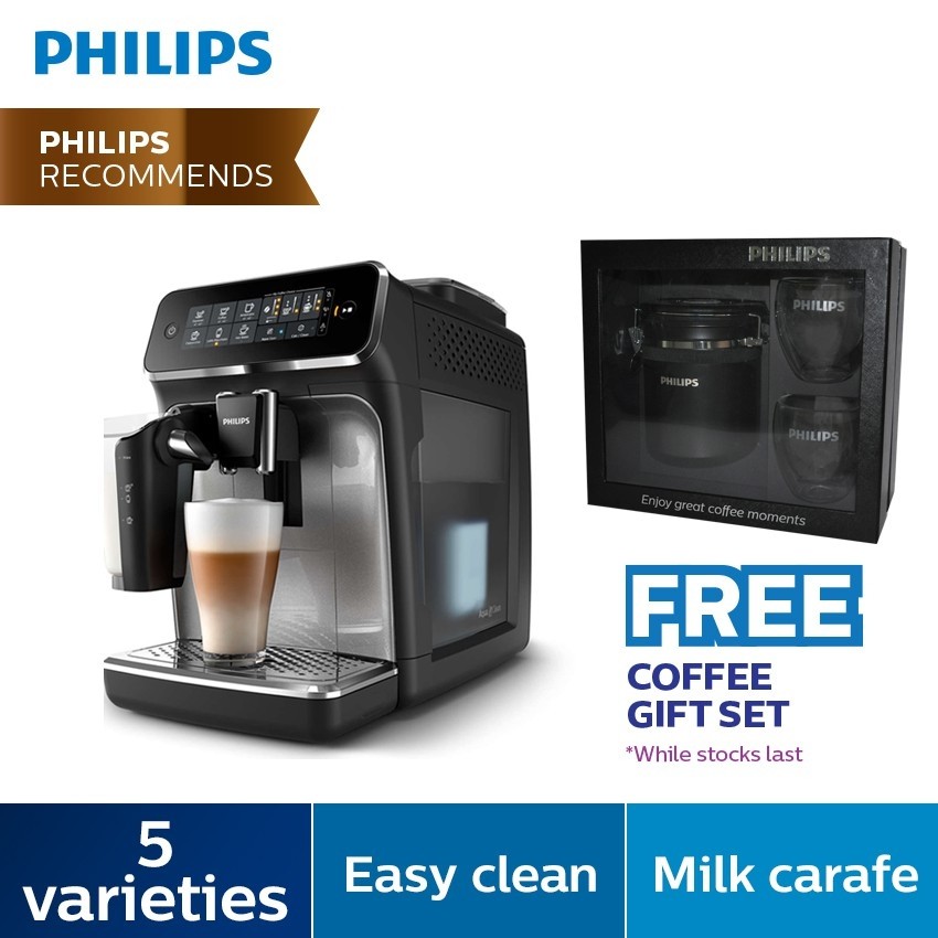 Philips Series 3200 Fully automatic espresso Coffee machines (EP3246/70