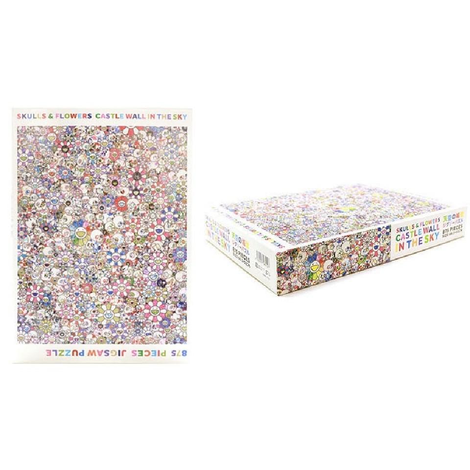 PO: Murakami Skulls & Flowers Castle Wall In The Sky Puzzle