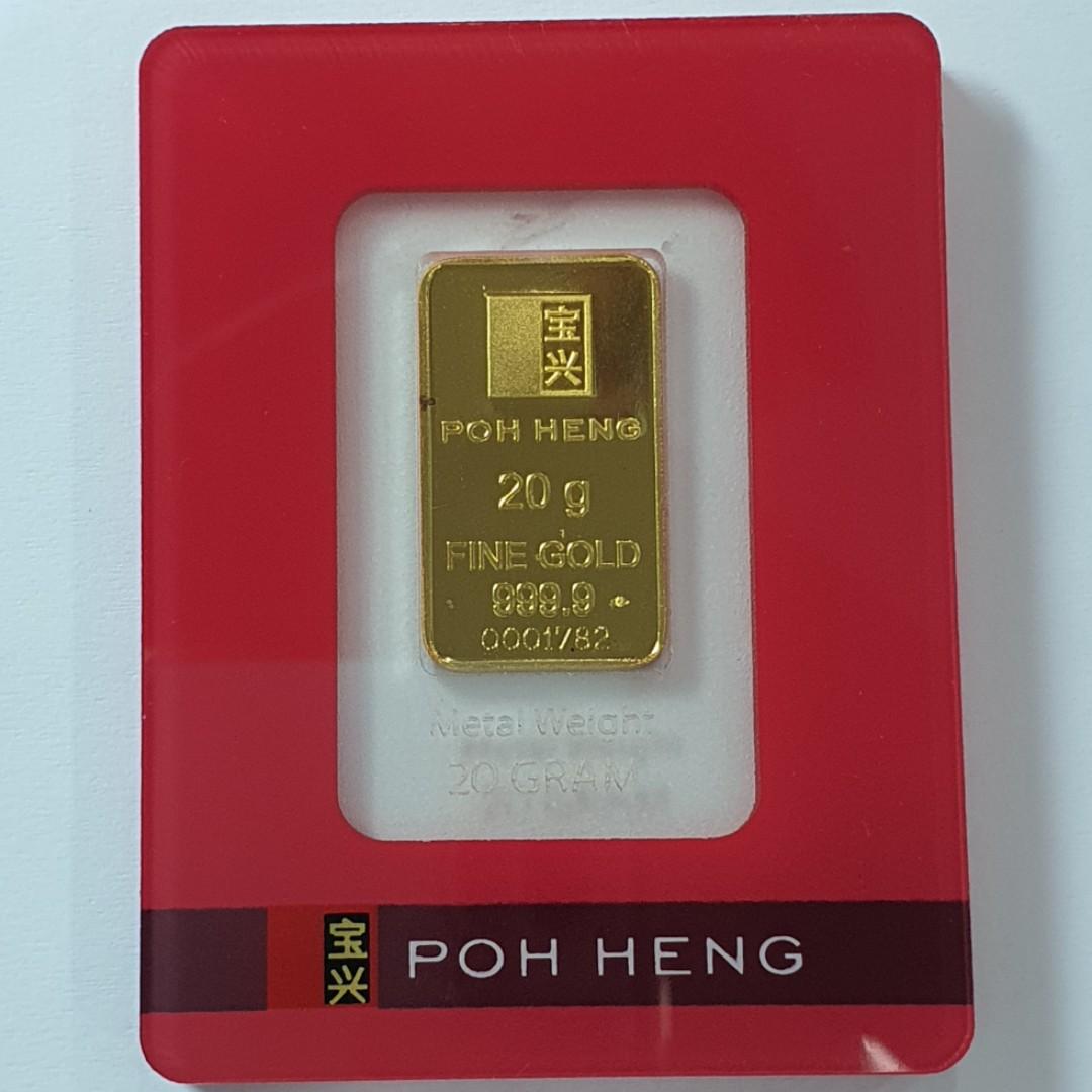 Poh heng top gold bar