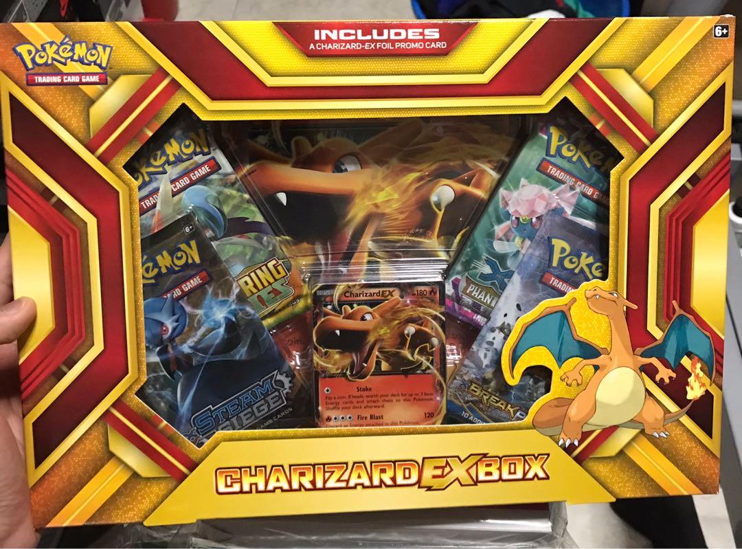 Pokémon Charizard EX Box, Hobbies & Toys, Toys & Games on Carousell