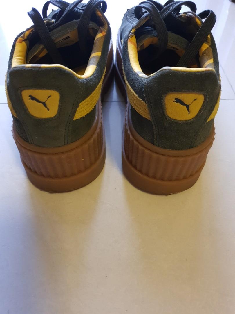 Puma fenty yellow store