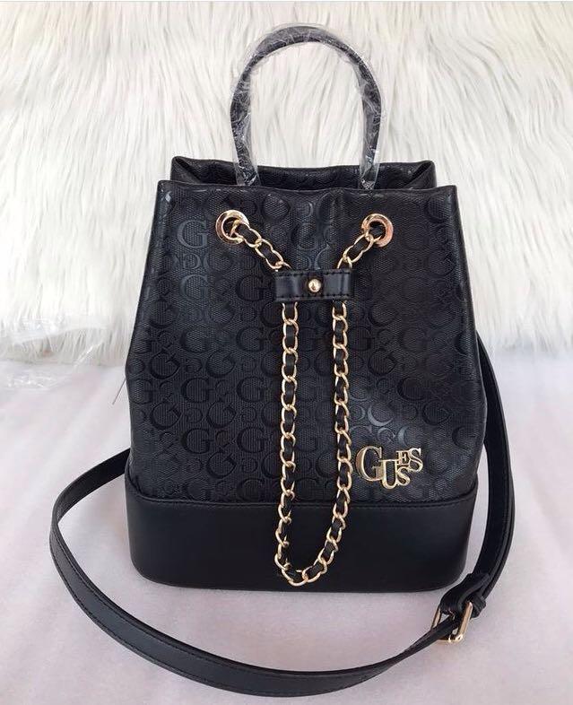 guess drawstring backpack