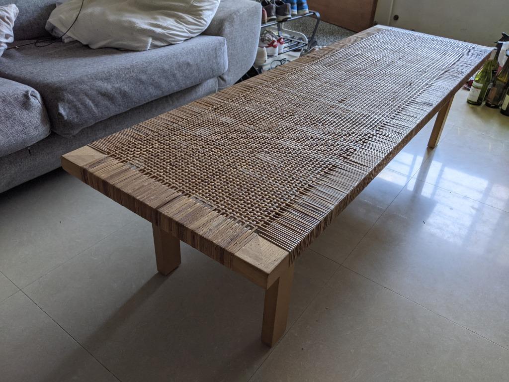 Rattan Coffee Table (IKEA Stockholm 2017), Furniture & Home Living