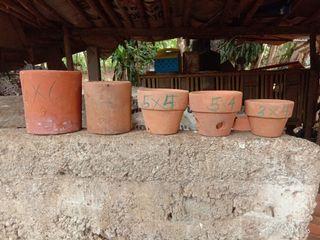 Raw Clay Pots