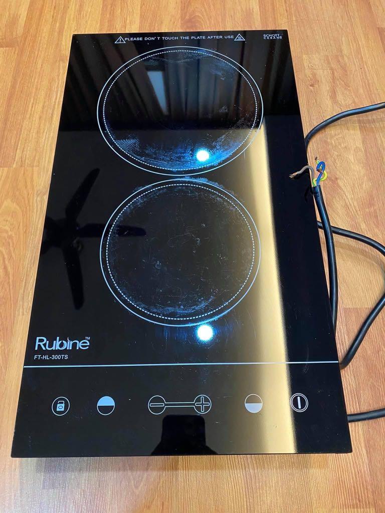 RUBINE Ceramic Hob FT HL 300TS TV Home Appliances Kitchen