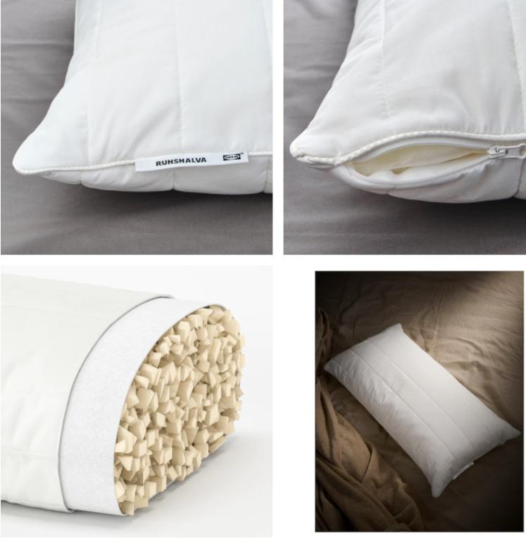 RUMSMALVA Ergonomic Pillow, Side/back Sleeper Queen | atelier-yuwa.ciao.jp