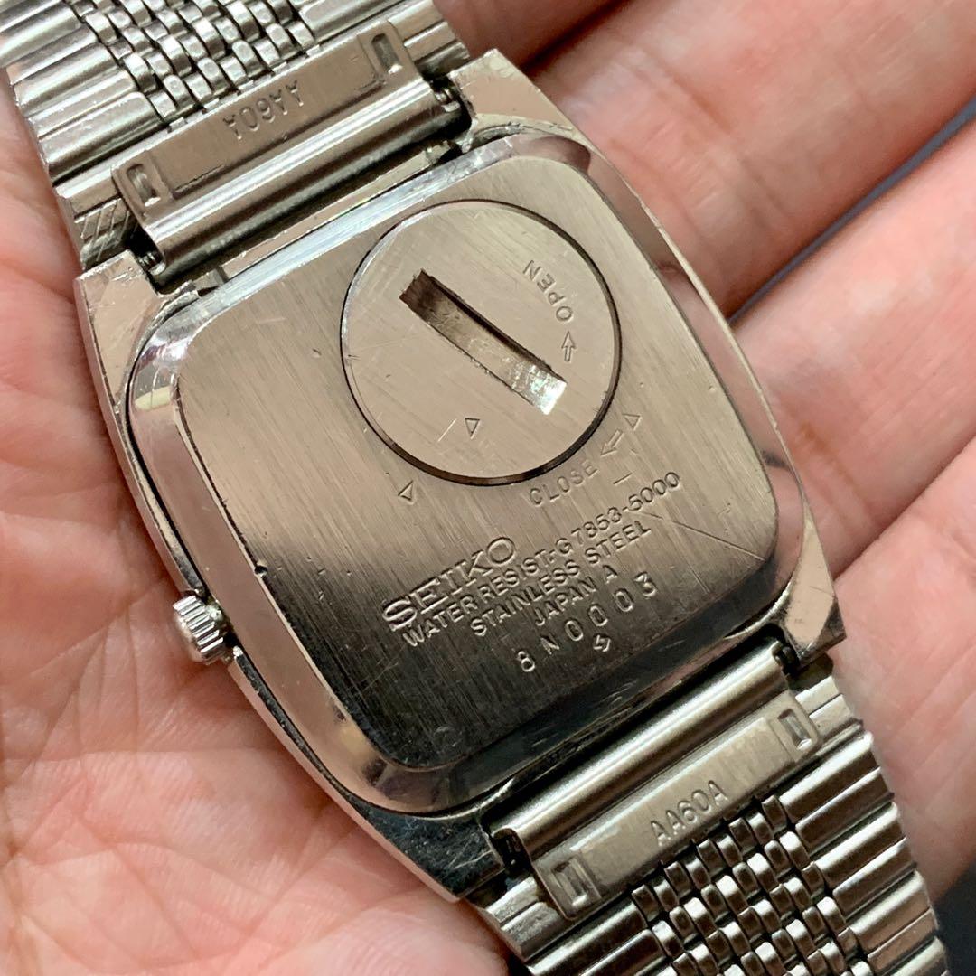 Seiko Rare Vintage Lord Quartz Full Parts Original 7853-5000 Men Watch,  Men's Fashion, Watches & Accessories, Watches on Carousell