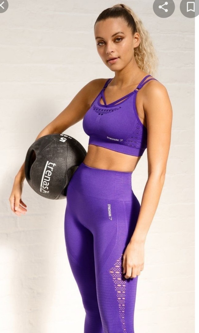 Set: Gymshark Energy seamless leggings and bra S, Women's