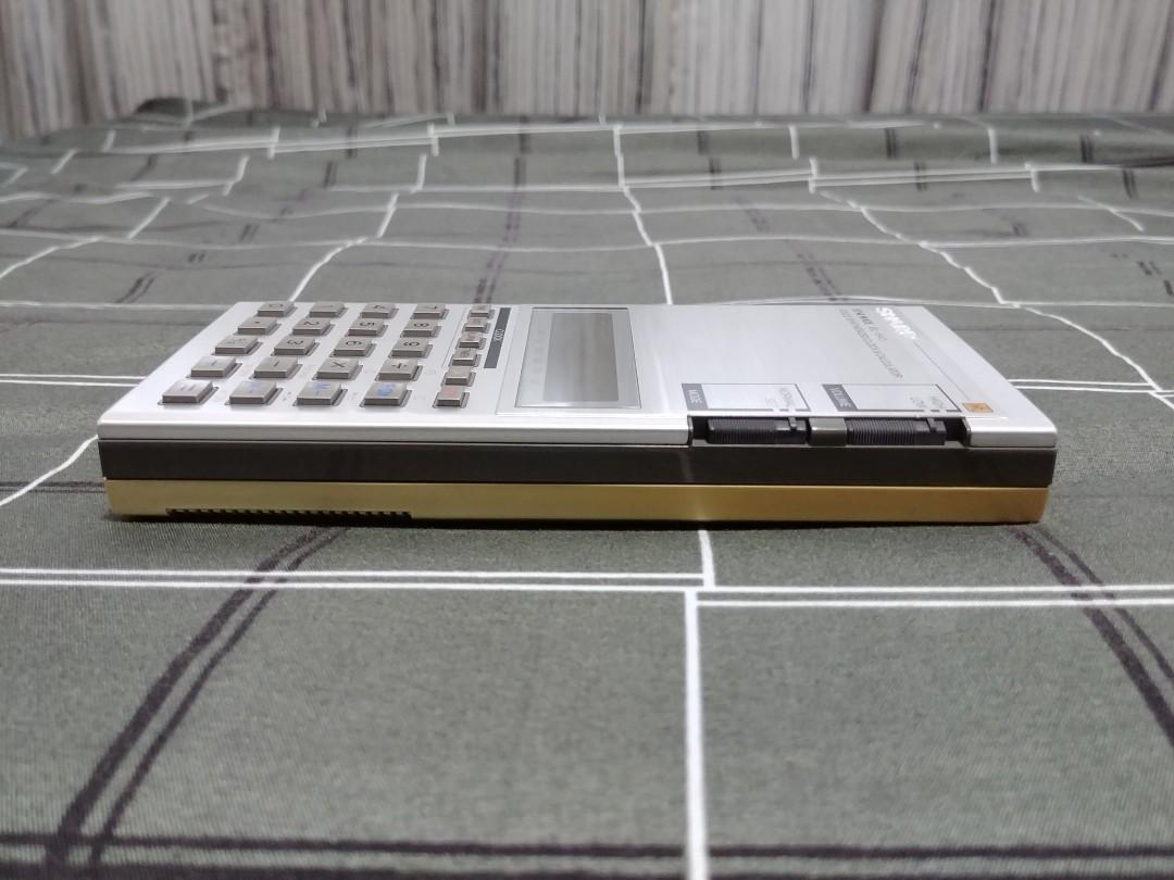 Vintage Sharp Model EL-8162 Calculator w/Box - Arrowhead Invitational Winner