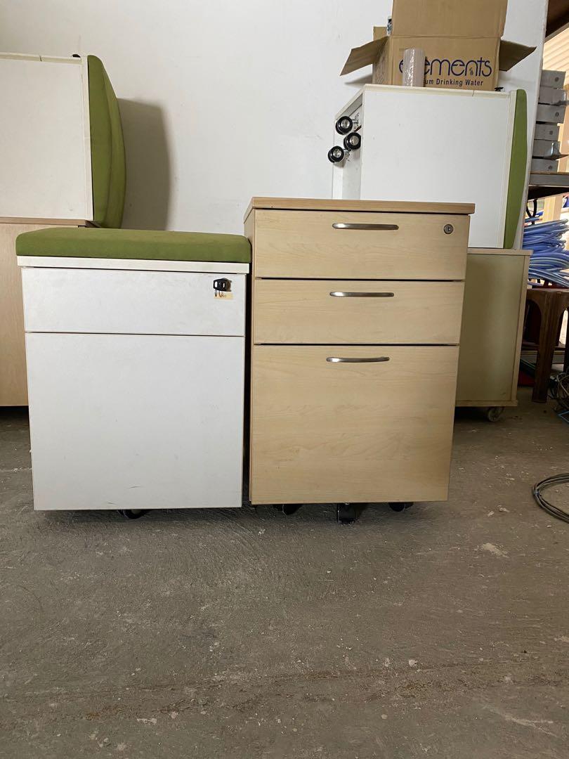 Side Table (Category: Tables & Sets) located in Singapore. Submitted by gemstories.sg (Listing ID 1082941118, Image 3). Description: MOVING OFFICE!! THUS CLEARING!! 4X WHITE W/ CUSHION.