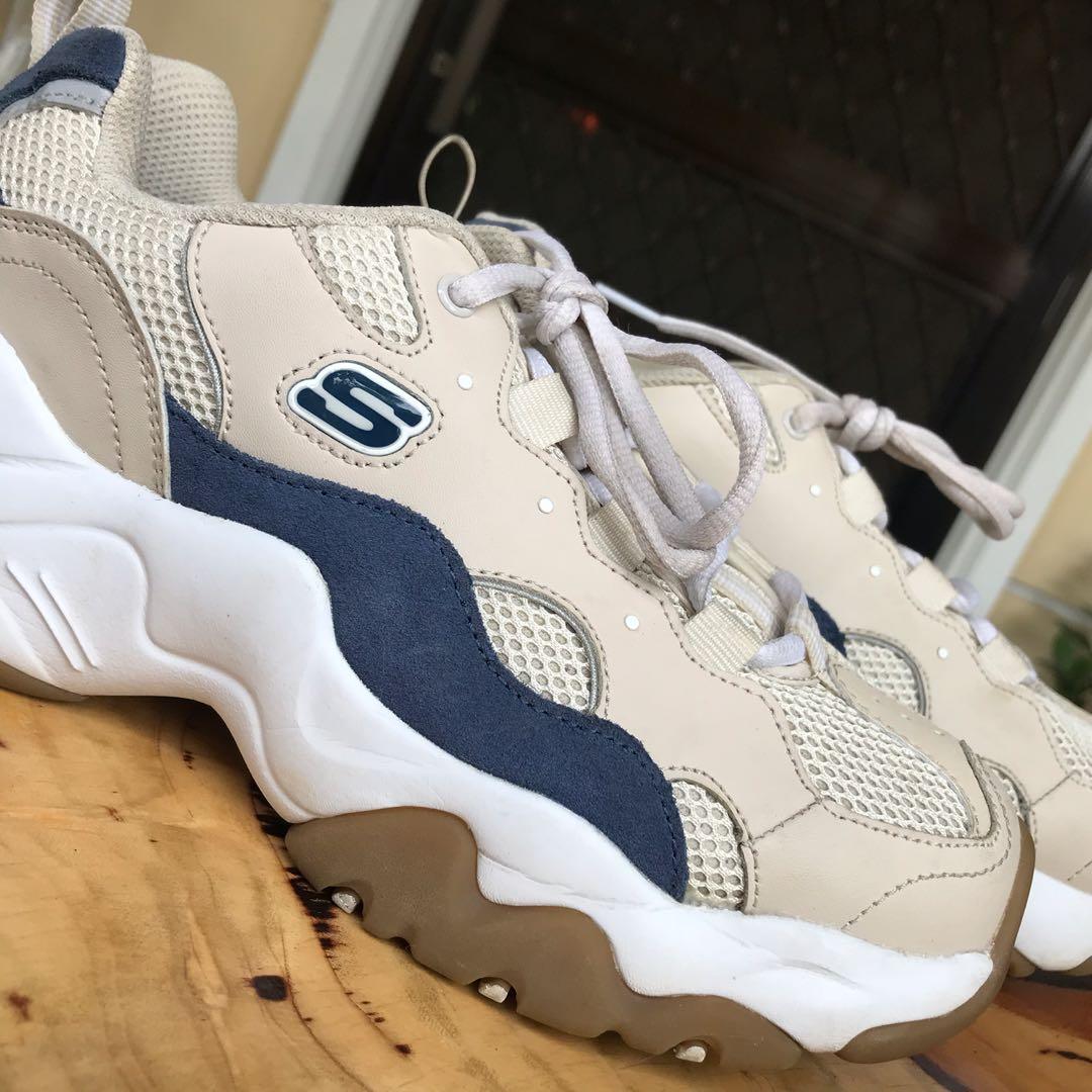 Skechers d'lites 3 beige on sale