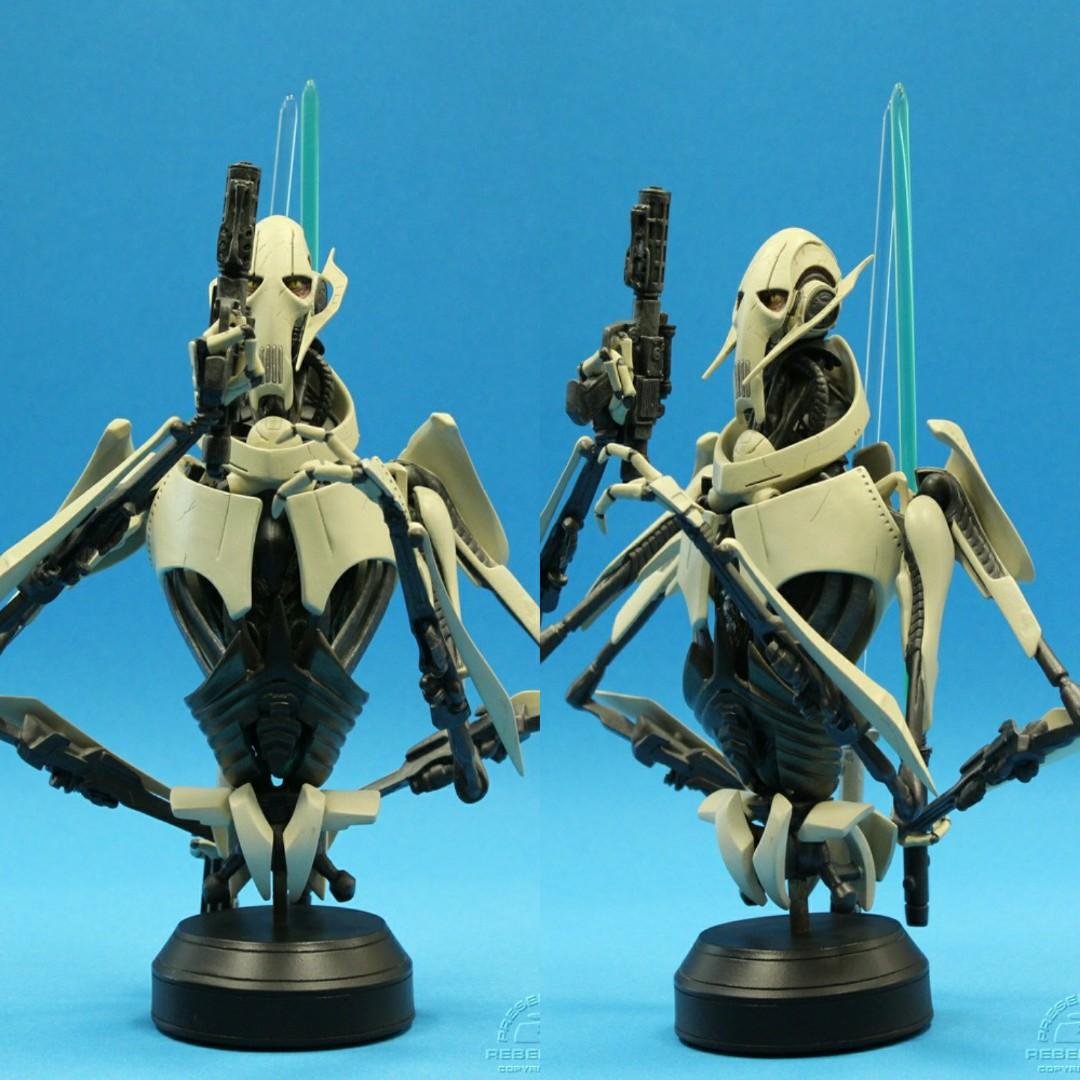 Star Wars General Grievous Bust (vader, stormtrooper