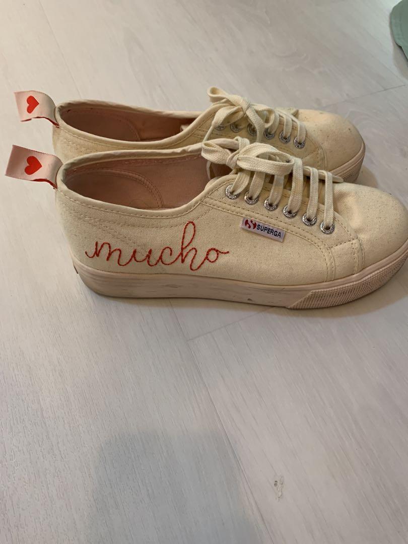 SUPERGA X CHICA LATINOS PLATFORM SHOES Women s Fashion Footwear