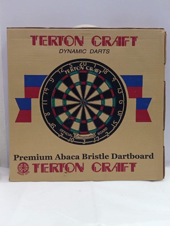 TERTON DART BOARD / Dart Game, Health & Nutrition, Health Supplements