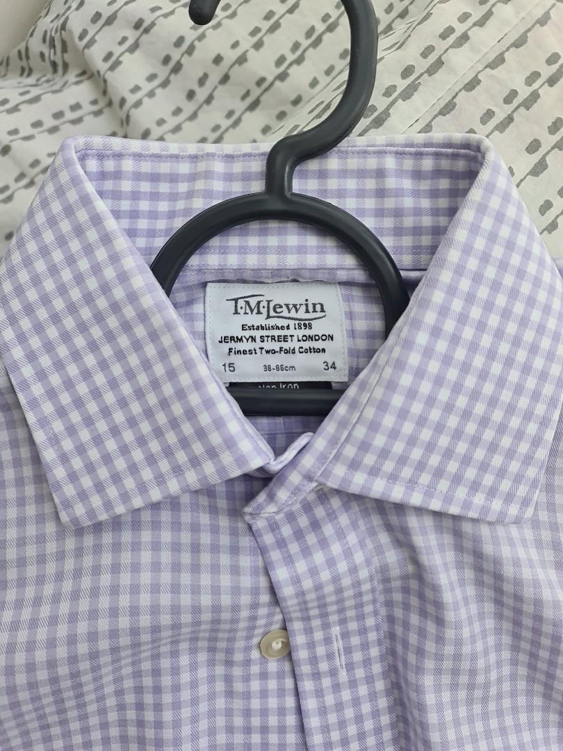 T.M. Lewin Formal Double Cuff Shirts 