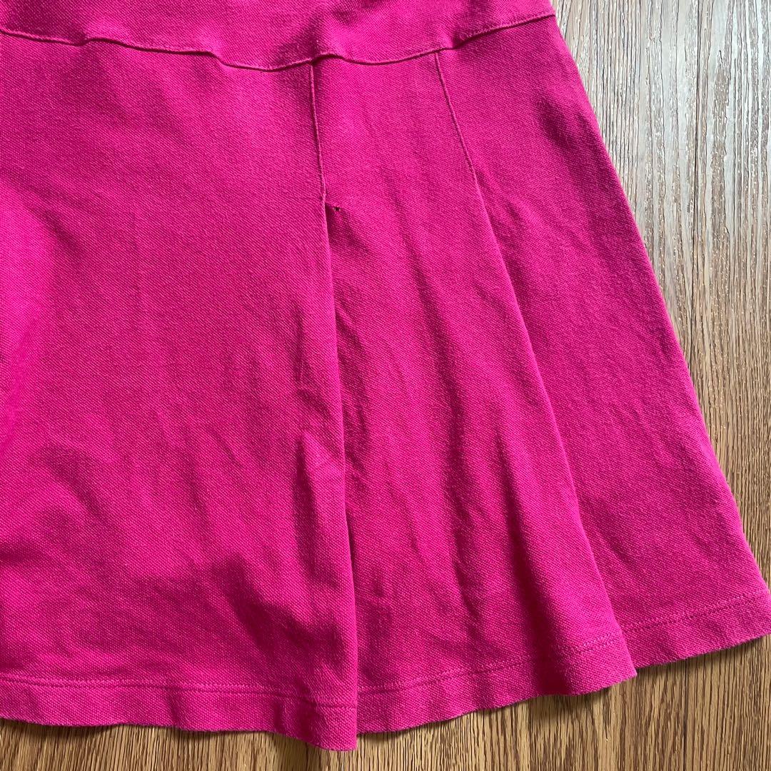Tommy Hilfiger Pink Fanta Polo Mini Flare Dress Terusan Pendek Kerah