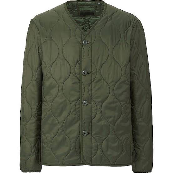 Uniqlo Liner Quilted Jacket, Fesyen Pria, Pakaian , Baju Luaran di
