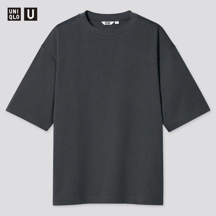 Uniqlo AIRISM Cotton oversized Pink T Shirt, Men's Fashion, Tops & Sets,  Tshirts & Polo Shirts on Carousell