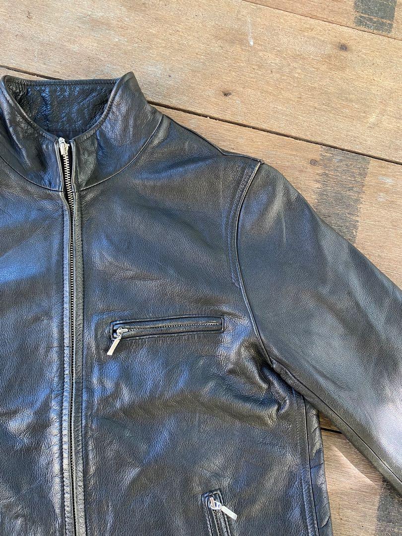 Harley davidson pink label leather jacket