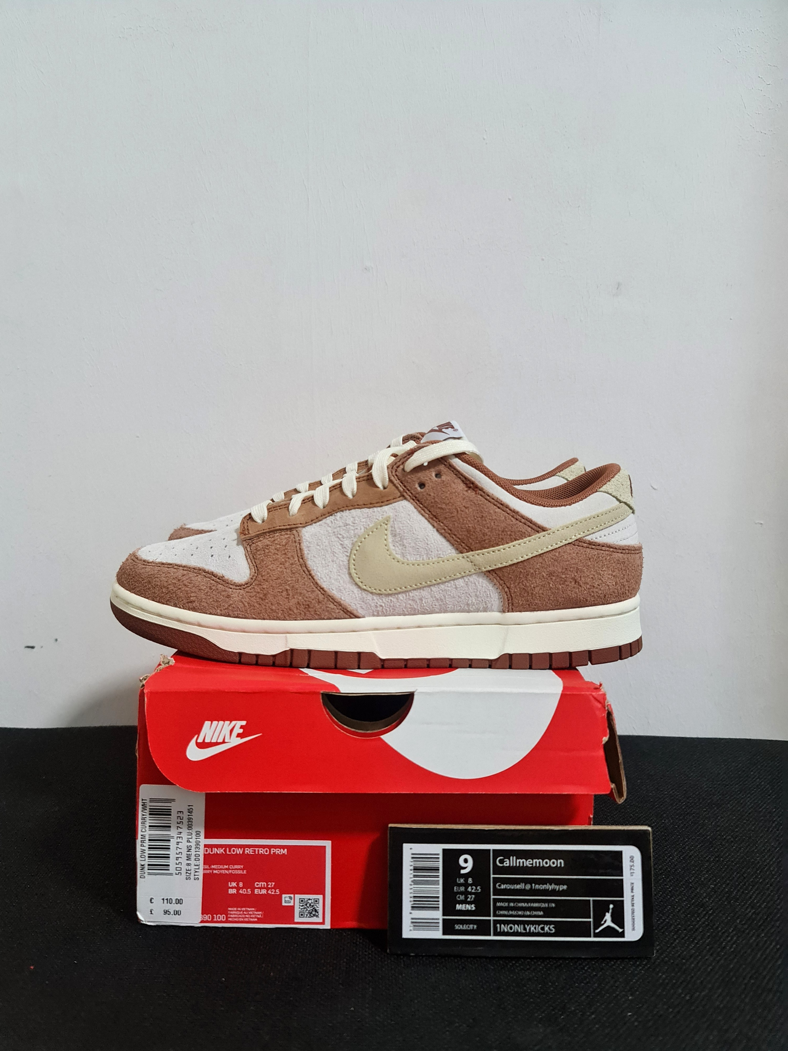 dunk low retro curry