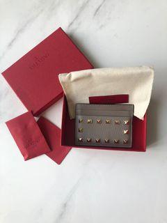 Valentino Studded Card Holder