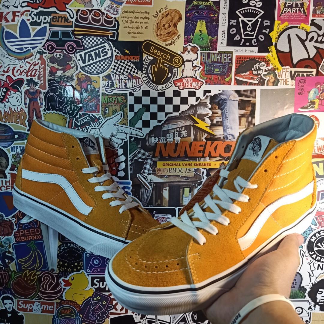 VANS SK8 HI DARK CHEDDAR