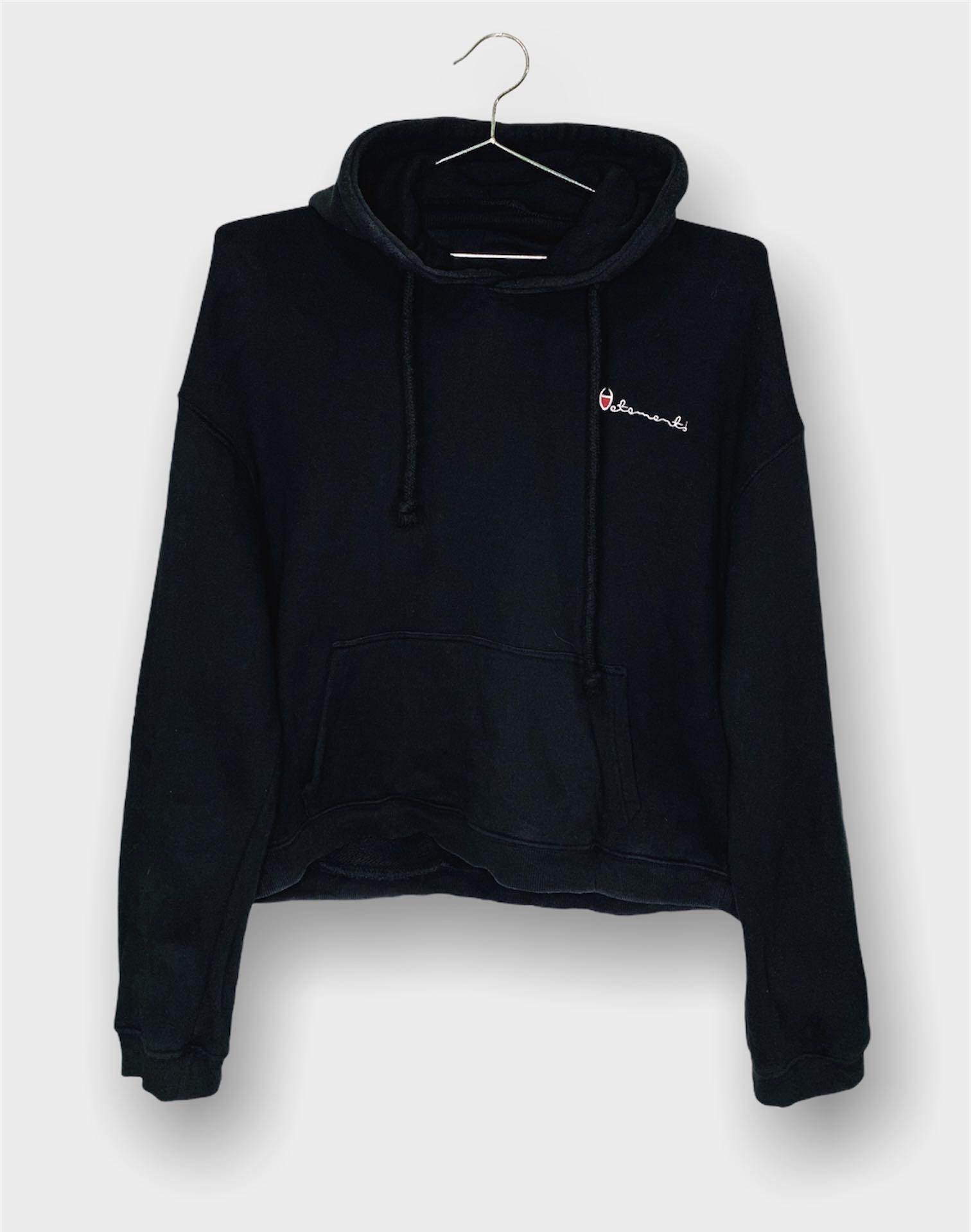 Vetements x champion best sale reversible hoodie