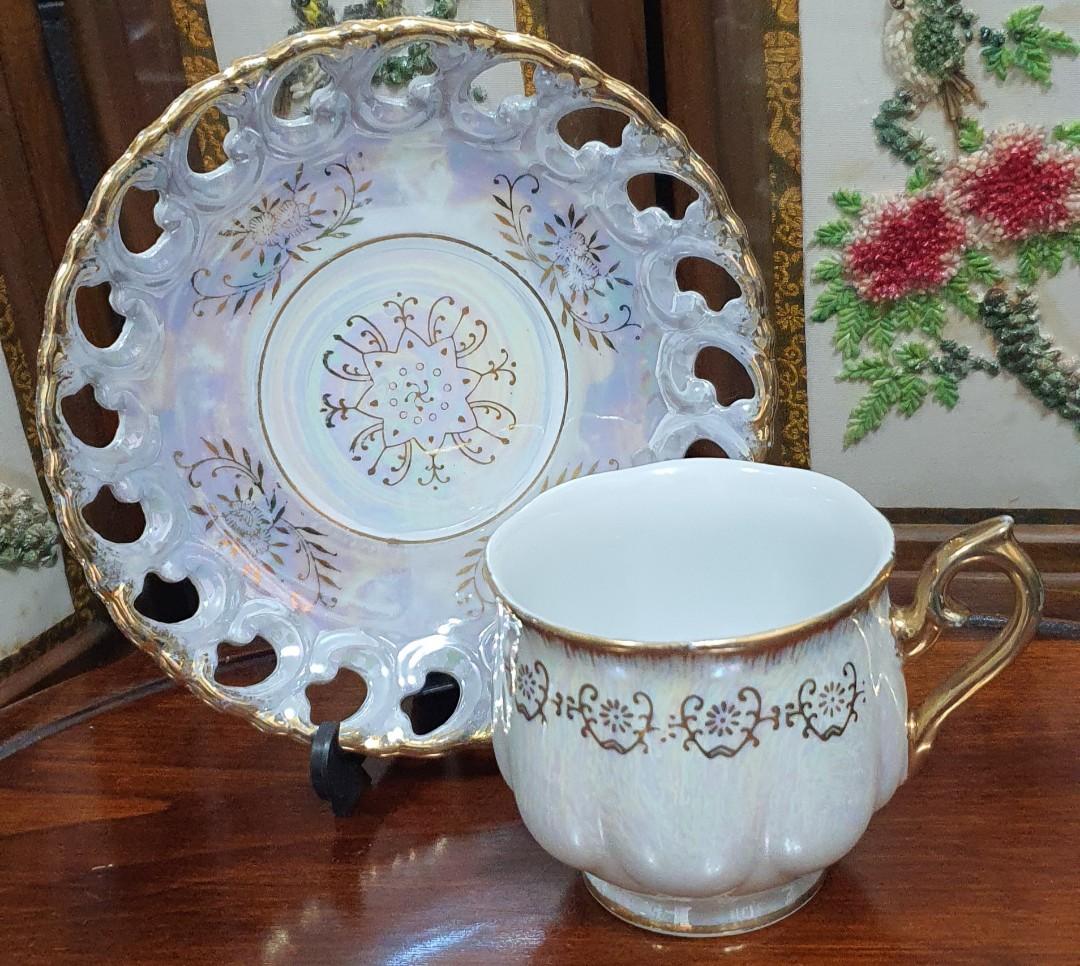Victoria Kitchenware Victoria Design Old Collection Cup & Saucer, Furniture & Home Living ...