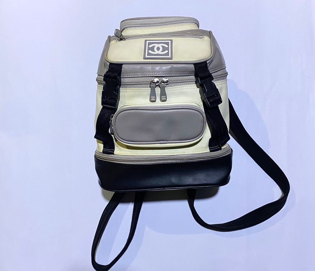 Vintage Chanel Sports Backpack, Women's Fashion, Activewear on