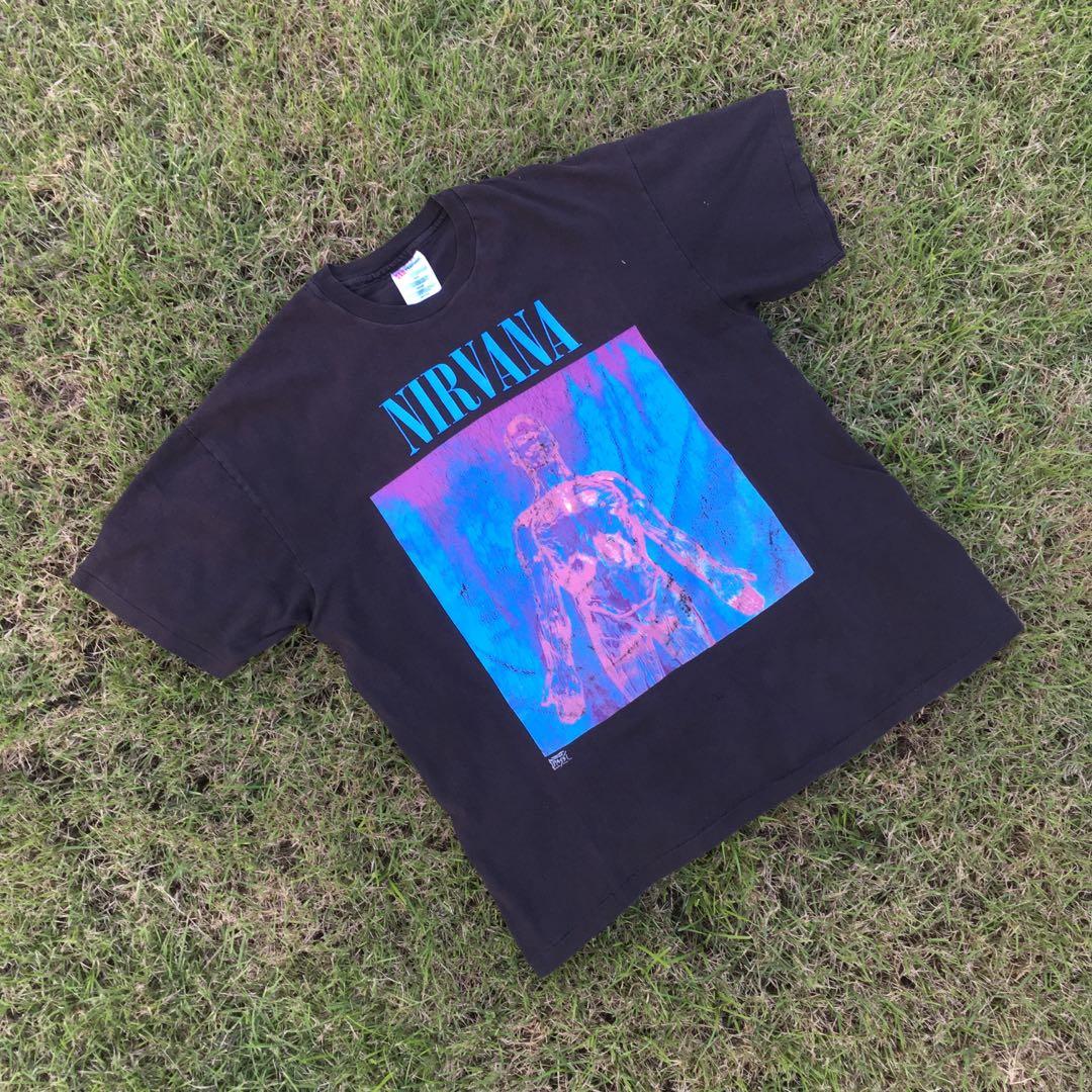 Vintage Nirvana Sliver 90s Backstage Pass Version, Men
