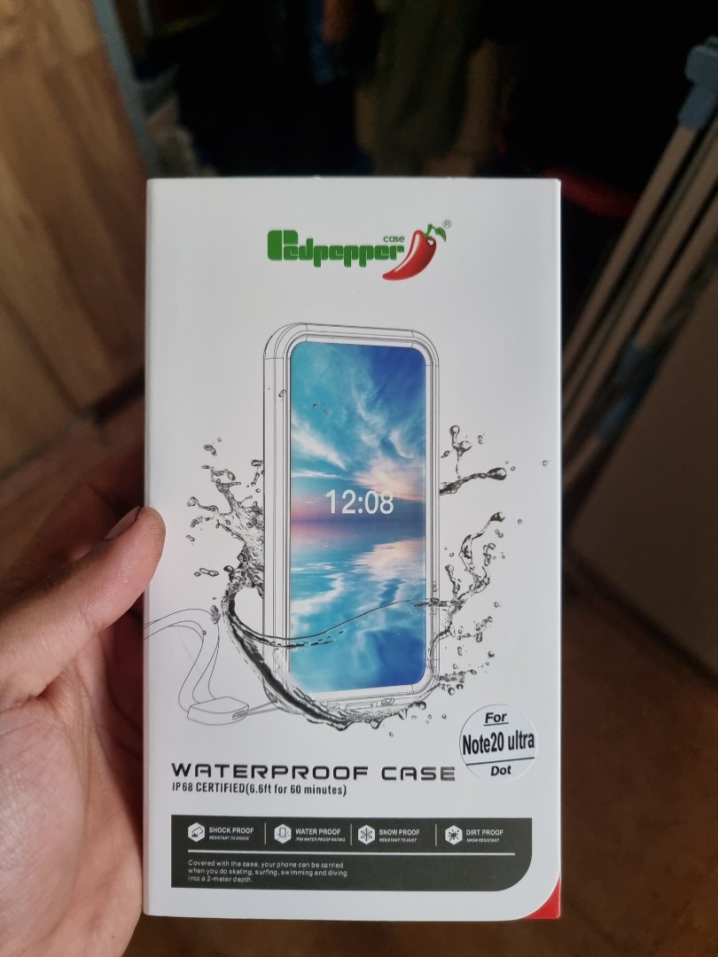 Waterproof Case note 20 ultra, Mobile Phones & Gadgets, Mobile & Gadget