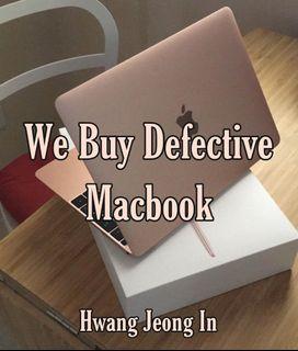 We Buy Defective Macbook