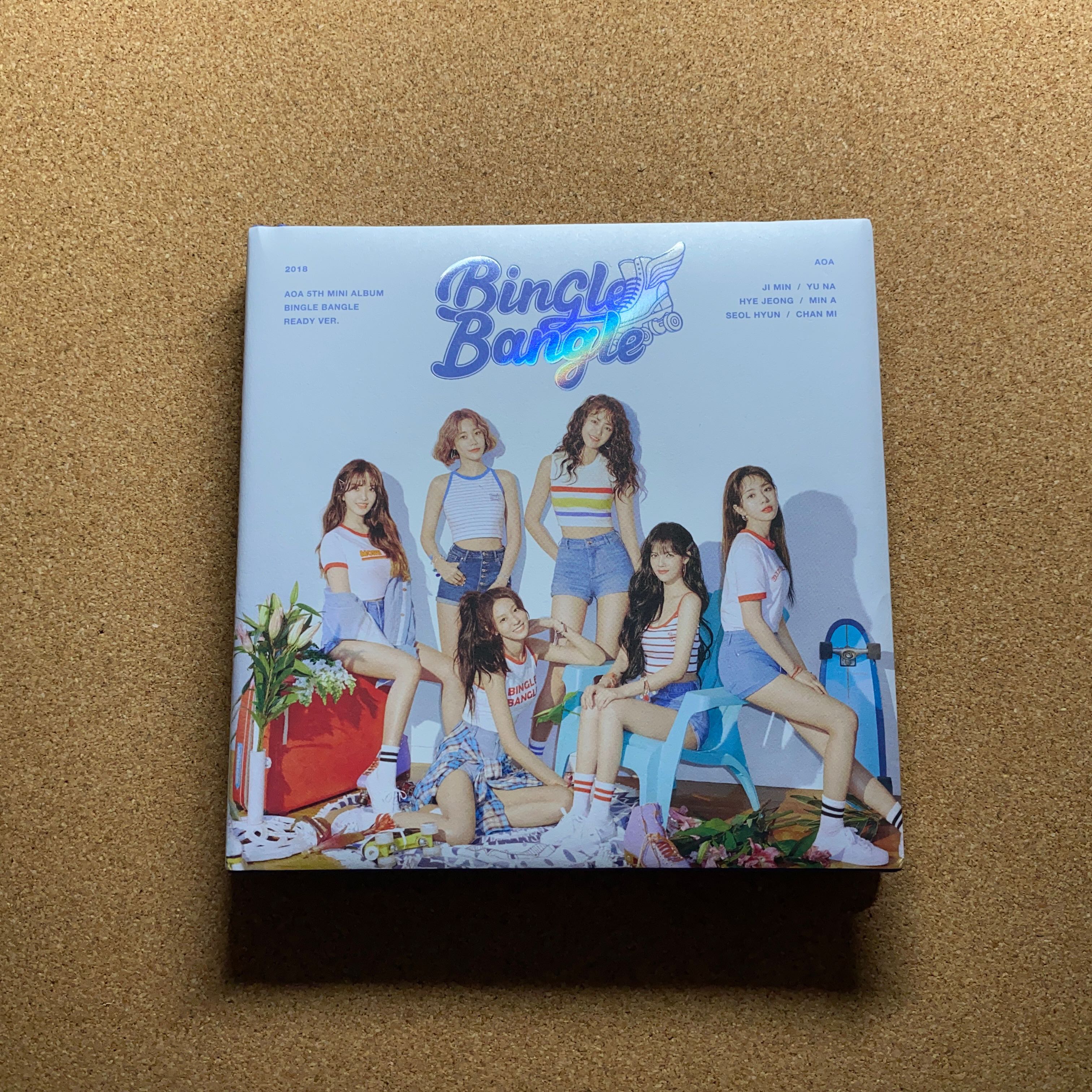 Wts Unsealed Aoa Bingle Bangle Album Hobbies Toys Memorabilia Collectibles K Wave On Carousell