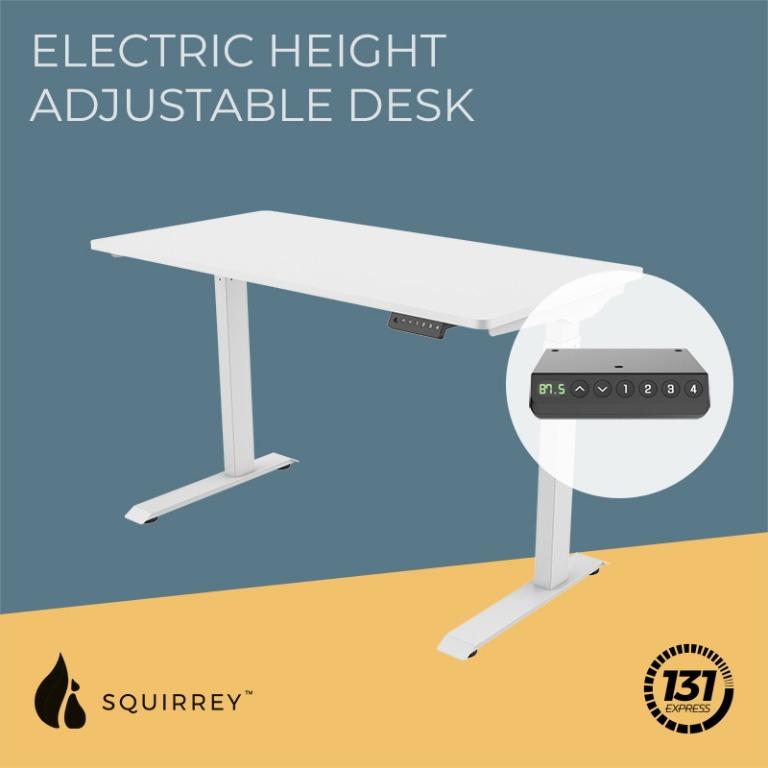 xiaomi squirrey electric height adjustable desk ead119 sitting standing table single button operate 4 height memories