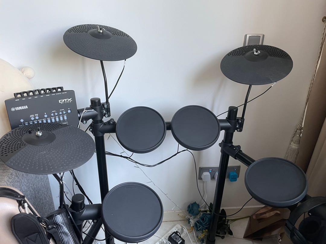 Yamaha Electronic Drum Set DTX402K with free gift, Hobbies & Toys