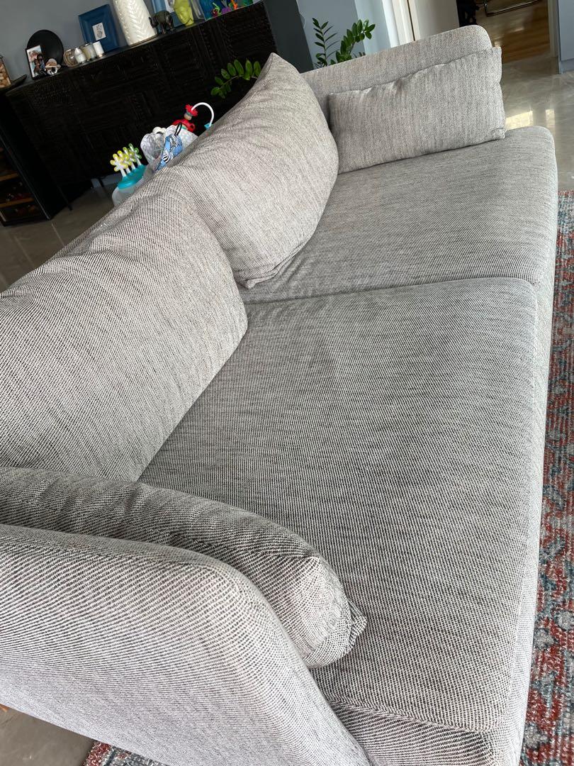 3Seat Couch (with 2 Sets of Covers), IKEA Soderhamn, Furniture & Home