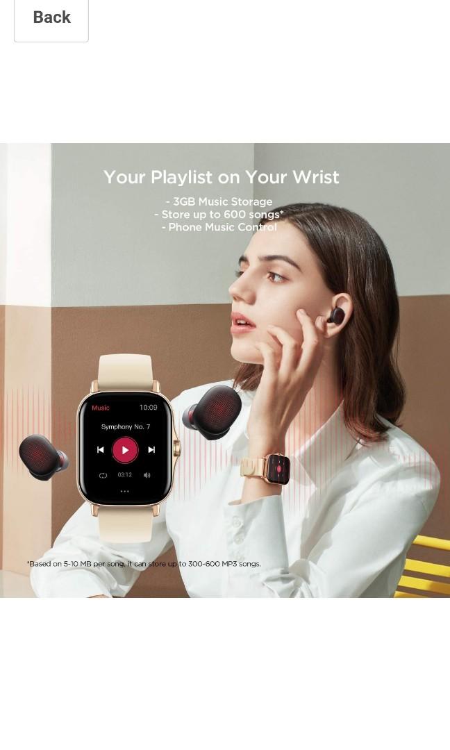 Amazfit gts 2025 mp3