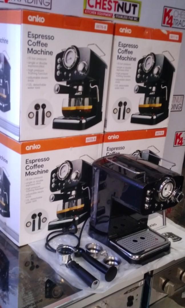 ANKO Espresso Machine, Food & Drinks, Beverages on Carousell