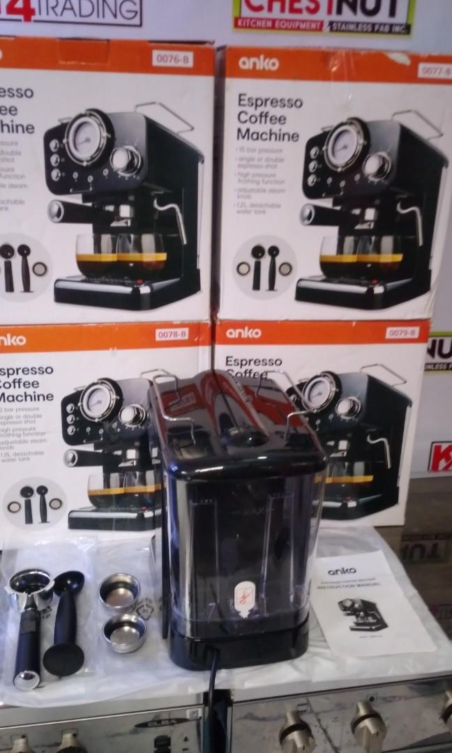 ANKO Espresso Machine, Food & Drinks, Beverages on Carousell