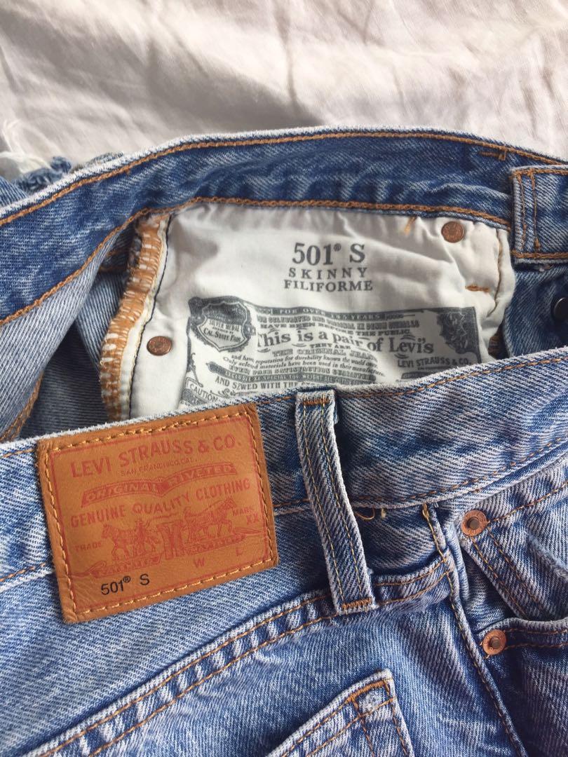 Levis best sale filiforme 501