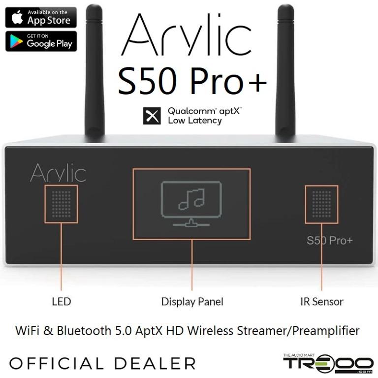 [Official] Arylic S50 Pro+ Multi-Room Wireless WiFi, Bluetooth 5.0 aptX ...