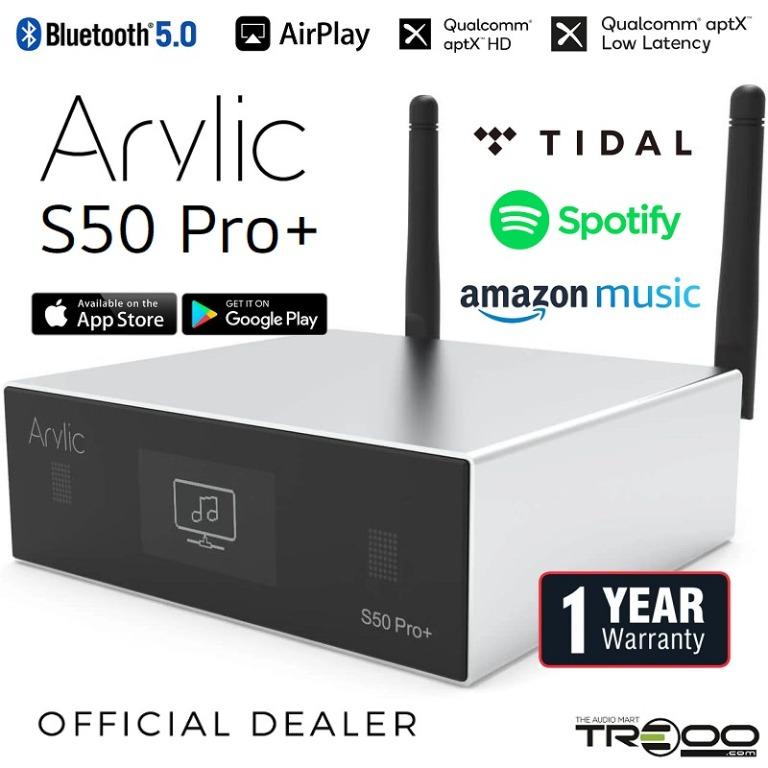 [Official] Arylic S50 Pro+ Multi-Room Wireless WiFi, Bluetooth 5.0 aptX ...