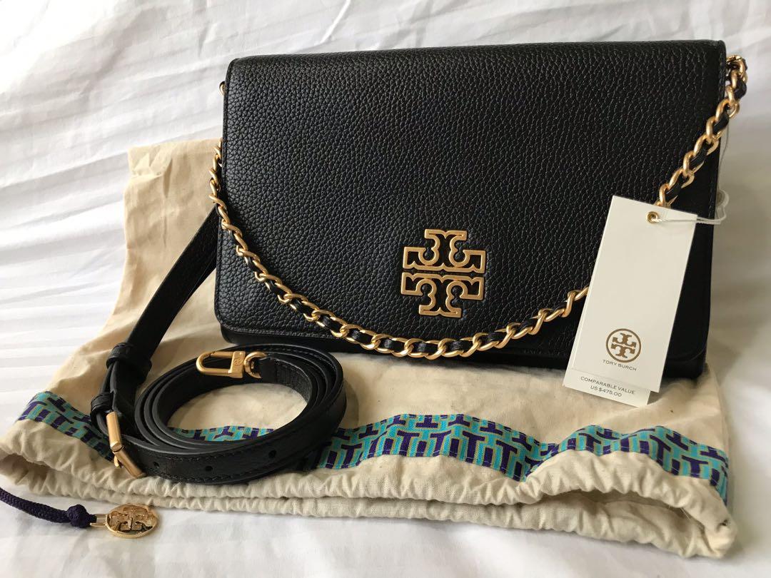 Tory burch britten clutch clearance