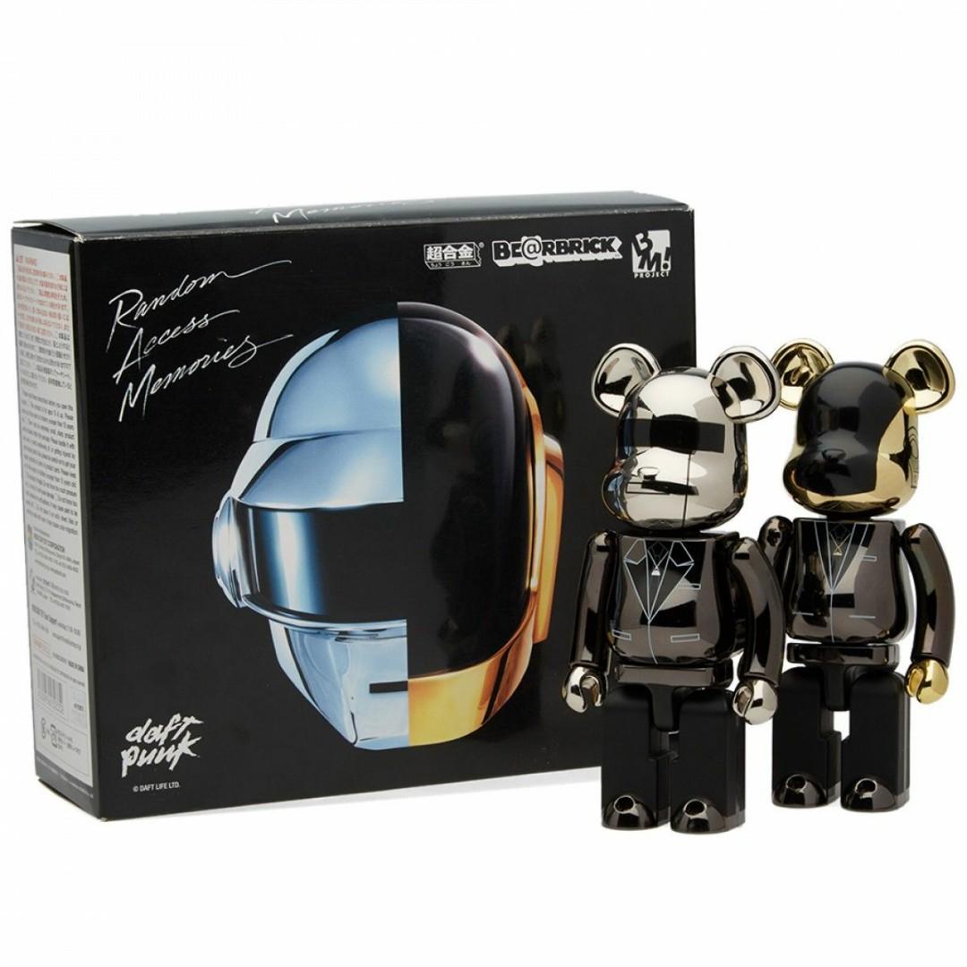 Bearbrick 200% Daft Punk 超合金Medicom Toy Bandai Be@rbrick, 興趣